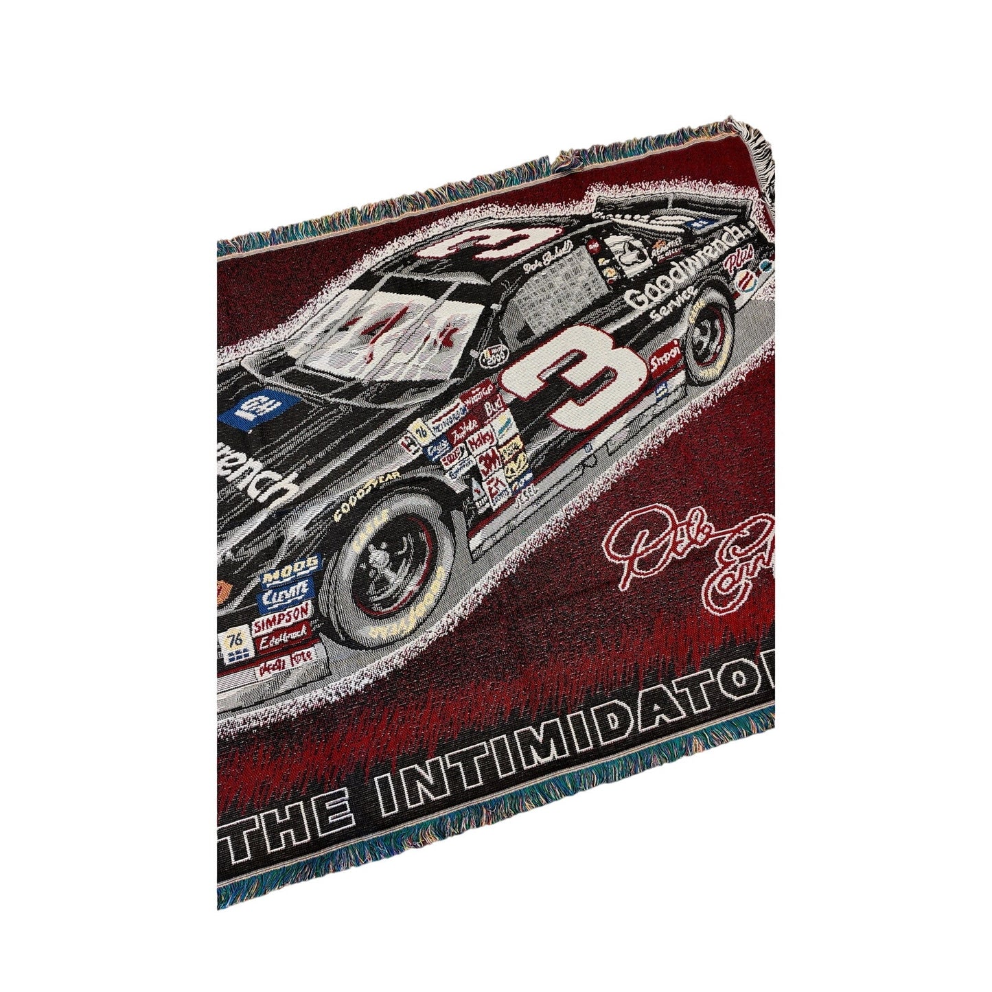Dale Earnhardt #3 throw blanket