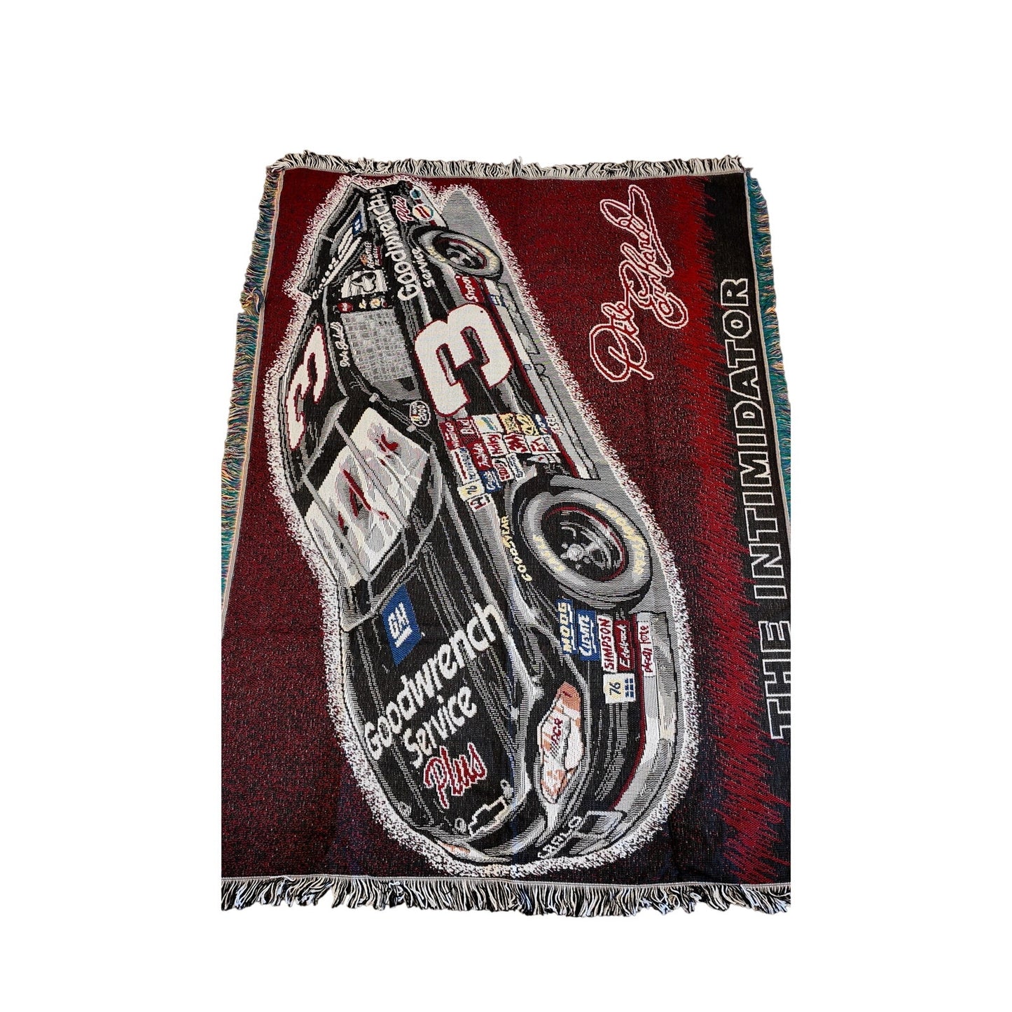 Dale Earnhardt #3 throw blanket